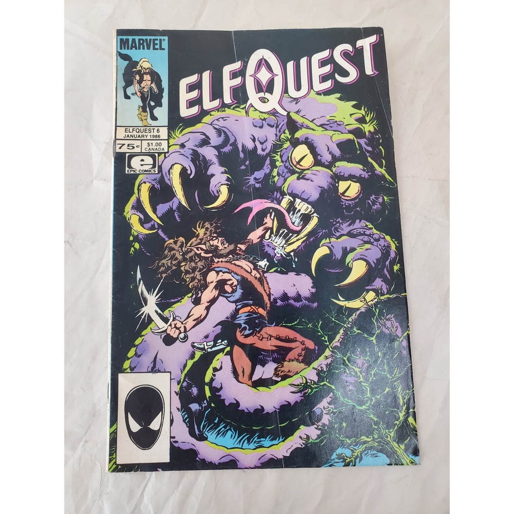 Elfquest 6 Marvel Epic Comics January 1986 Wendy Richard Pini Wolfriders Fantasy